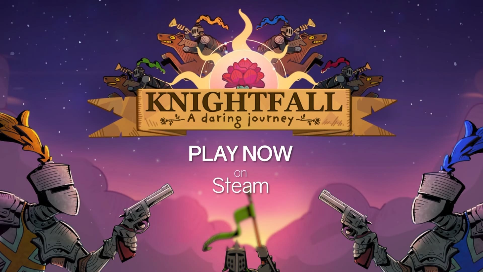 Corre, Alerta de Jogo Grátis: Resgate Knightfall: A Daring Journey de graça  na Steam (PC)